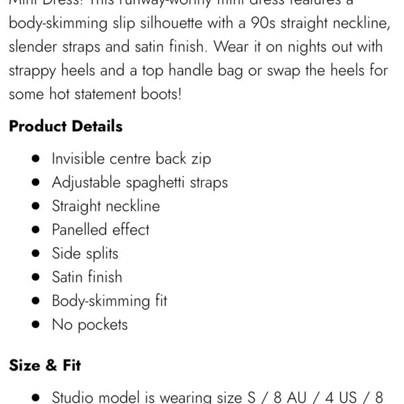 Lioness The Muse Mini Dress in Licorice‎ Small - Picture 3 of 7